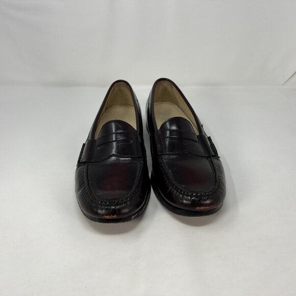 Cole Haan Penny Loafer Mens 9D Burgundy 03504 Office Preppy main image 5